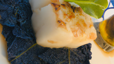 Bricks de Saint-Jacques au bleu