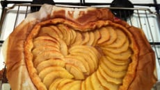 Cœur de tarte aux pommes