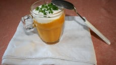 Cappucino de carottes