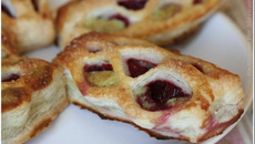 Jalousies aux framboises et à la pistache