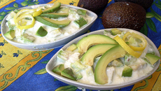 Avocats au crabe facile