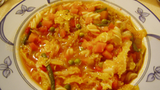Minestrone ... et sa variante