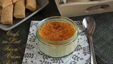 Œufs au lait vanillés