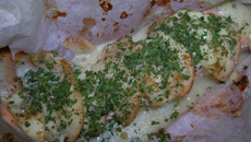 Papillotes de saumon au roquefort