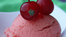 Sorbet à la cerise!