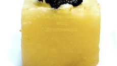 Pintxo 3D de parmentier et brandade de morue