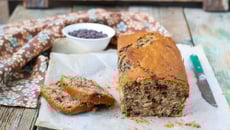 Cake aux bananes et pépites de chocolat