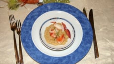 Homard sur quinoa façon Risotto