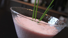 Velouté de radis minute par Morgan