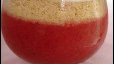 Verrine d'amande et Framboise