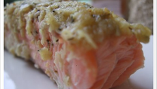 Saumon en croûte d'amandes