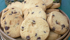 Shortbreads aux pépites de chocolat
