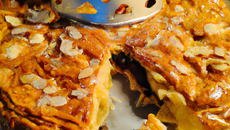 Galette des rois à la crème amandine