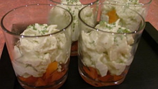 Espuma d'avocat et son saumon au TM31
