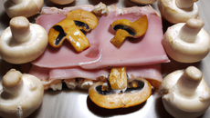 Serpentini jambon et champignons