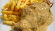 Lapin à la normande