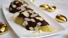 Poires Belle-Hélène vanillées