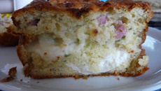 Cake jambon fromage