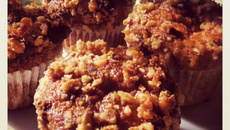 Muffins banane et noix de macadamia