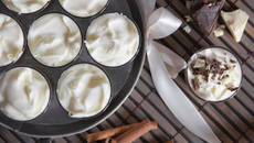 Mousse au chocolat blanc légère