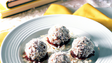 Hérissons au chocolat blanc noix de coco