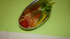 Rillette de saumon au boursin ail et fine herbe