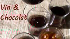 Variations de ganaches noires et accords chocolat-vin
