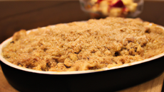 Crumble pommes-spéculoos