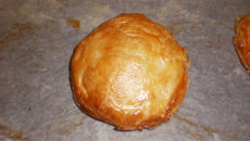 Feuilleté de poireaux et oignons