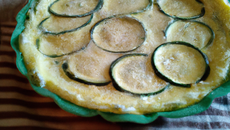 Flan de courgette en deux temps trois mouvements