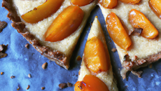 Tarte aux speculoos et abricots