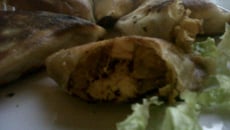 Bourek aux blanc de poulet