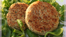 Croquettes de pommes de terre au jambon et aux herbes