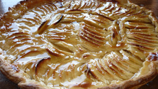Tarte alsacienne pomme-noisette