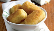 Croquettes de pommes de terre au Sainte-Maure de Touraine