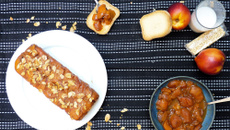 Gâteau à l’abricot et amande façon tatin