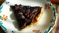 Tatin de Chou Rouge et Gésiers Confits