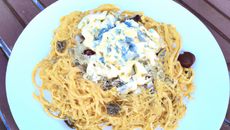 Spaghetti au roquefort maison