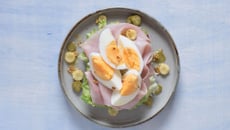 Tartine jambon et raifort