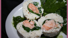 Quenelle aux deux poissons