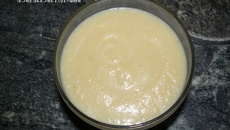 Soupe de panais aux pommes