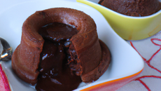 Moelleux au chocolat 10 minutes