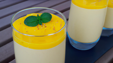 Mousse de citron à la mangue