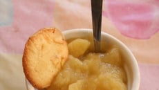 Compote de pommes aux amandes