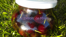 Cerises à l'eau de vie rapides
