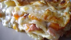Lasagnes aux deux jambons