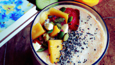 Smoothie du matin, tout va bien!