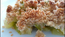 Crumble de courgettes facile et rapide