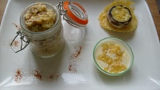 Salade de pâtes et sa sauce au comté