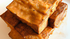 Bricks au chabichou du poitou